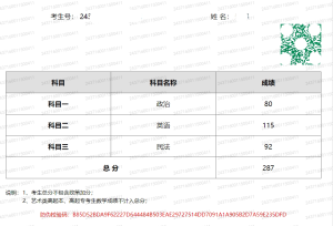 山东成人高考成绩展示